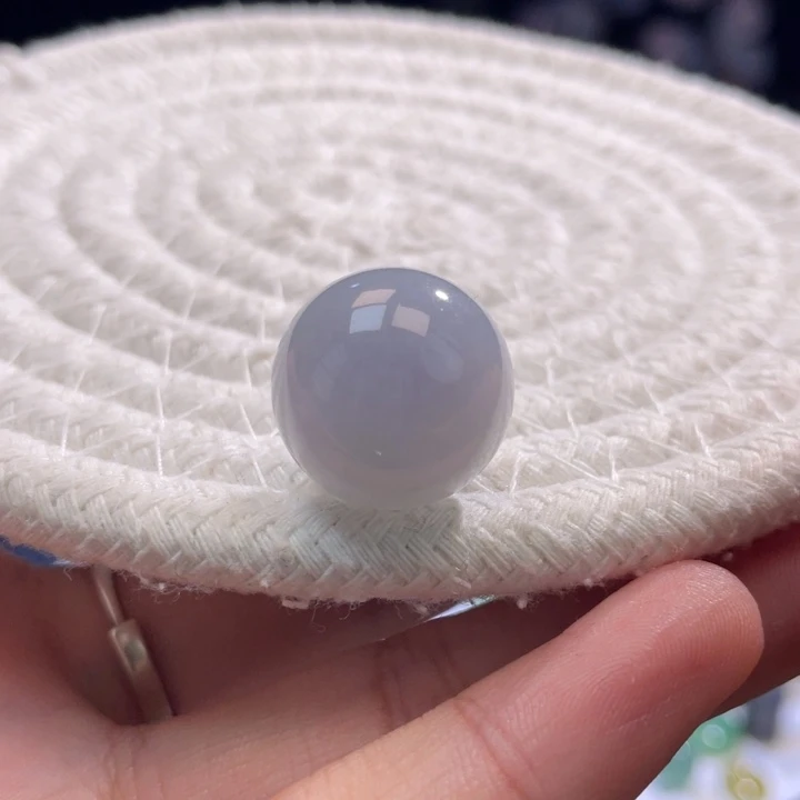 散珠翡翠特色蓝紫底圆珠卡17.3