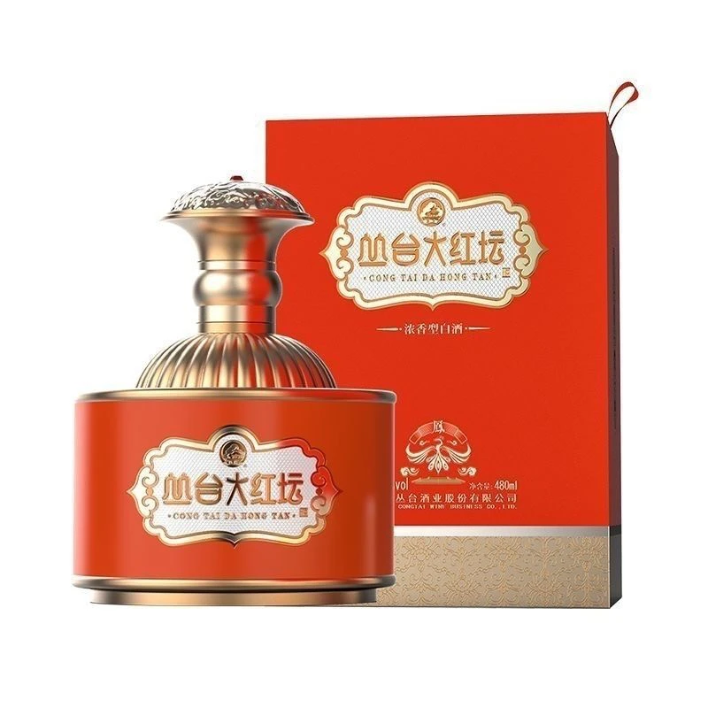 丛台酒丛台大红坛38.8整箱4瓶38.8Vol.