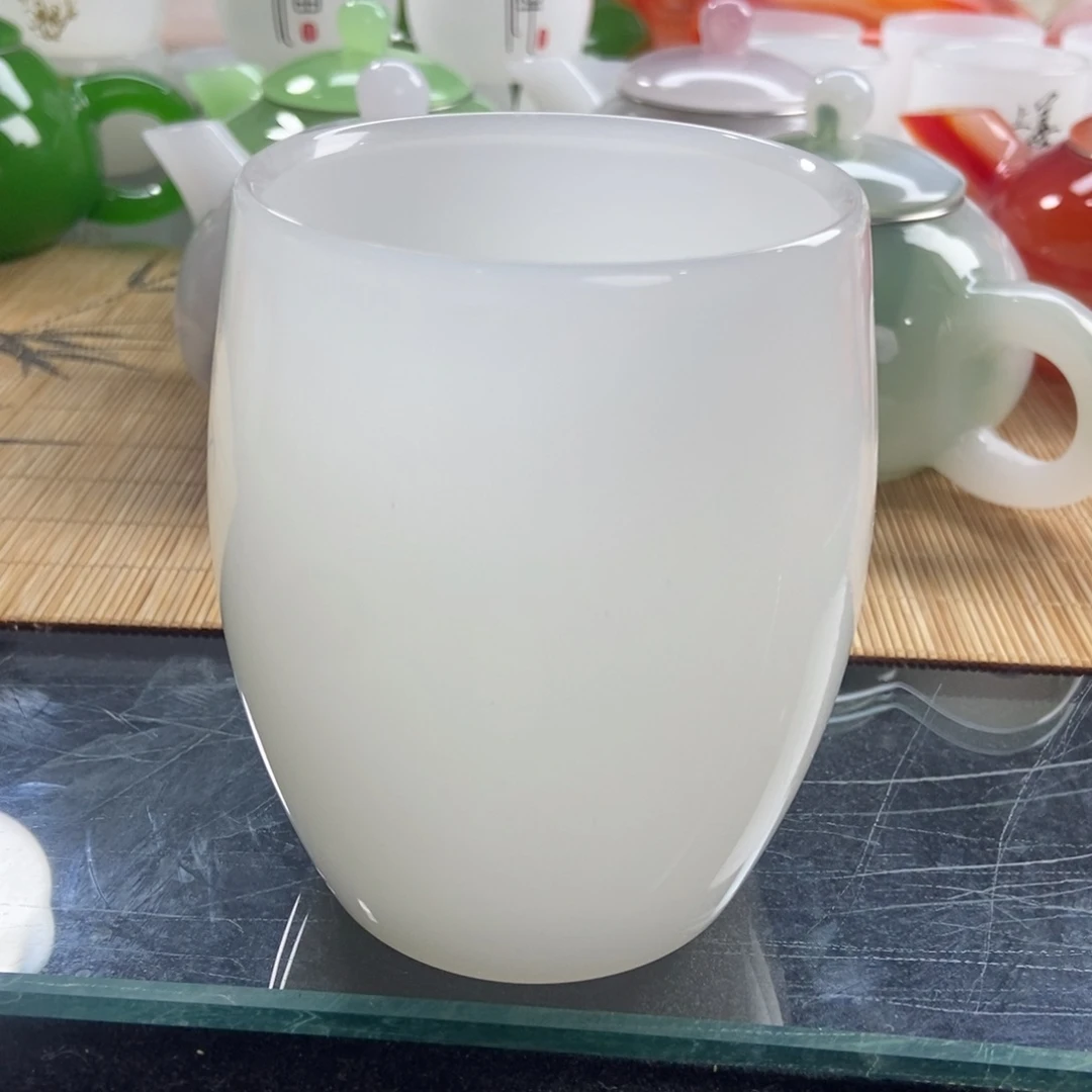 陶瓷琉璃大杯羊脂白