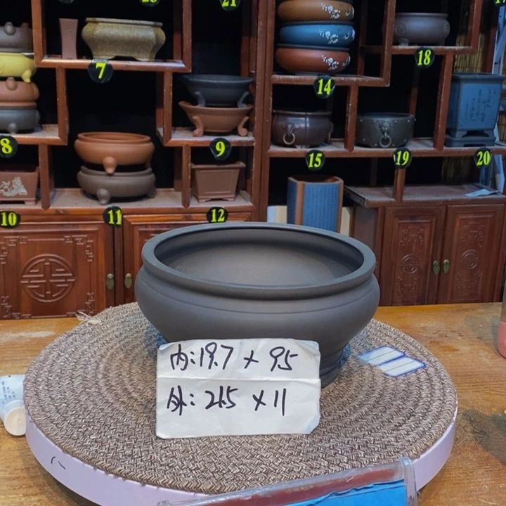 紫砂花盆紫砂花盆