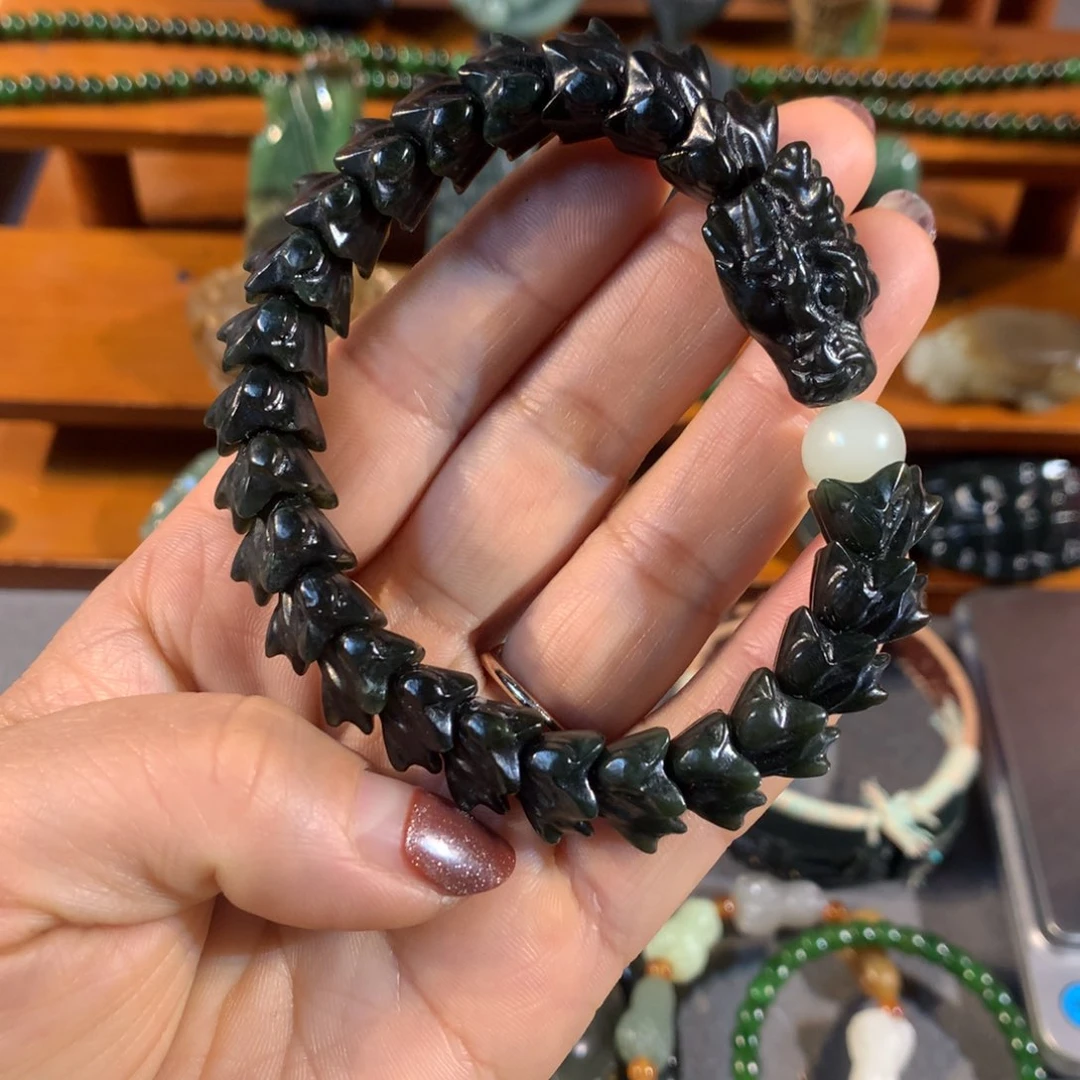 和田玉（糖玉）颈饰未镶嵌M*H