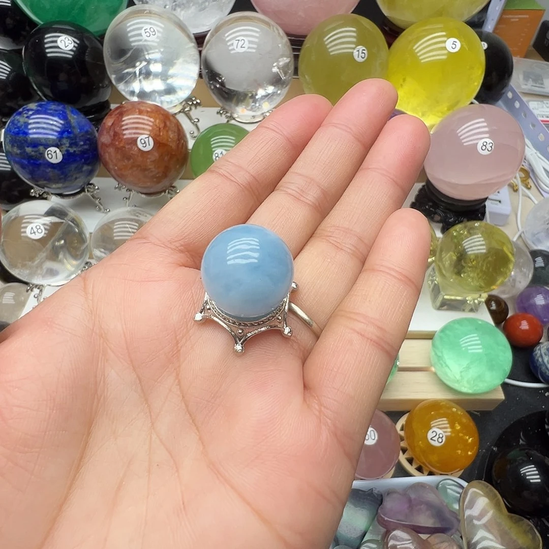 水晶珠宝半成品未镶嵌