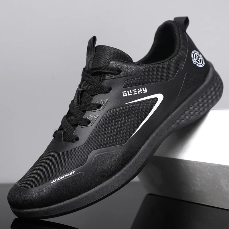 2025休闲新款春秋季轻便舒适户外外五县男鞋运动鞋软底跑鞋