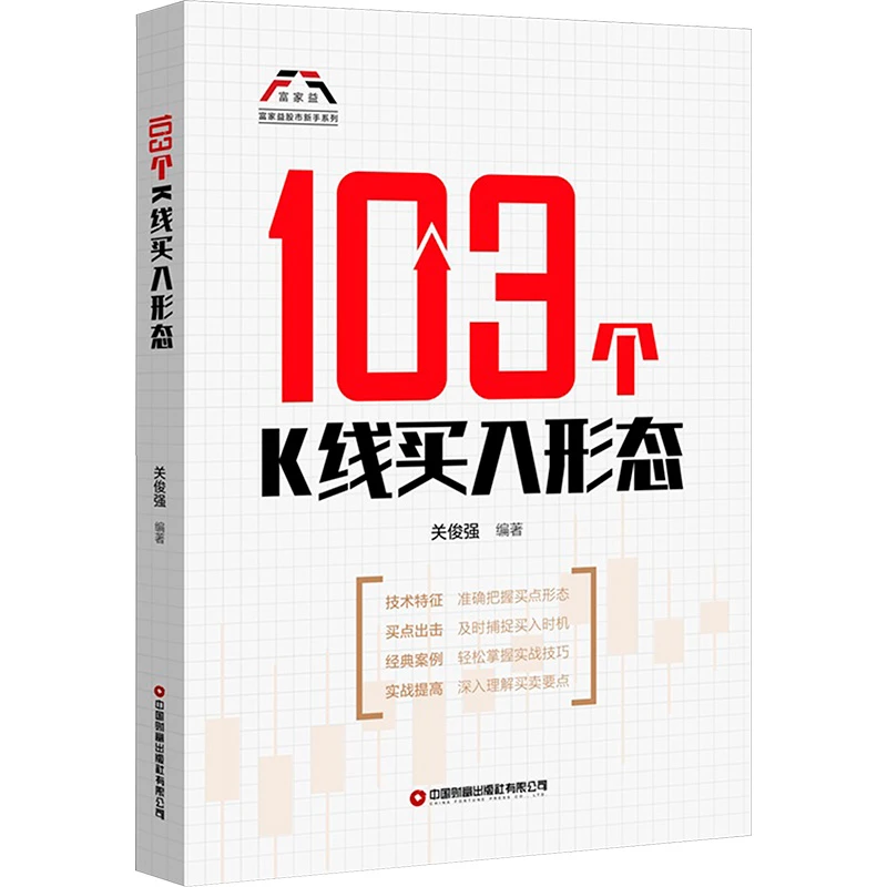 【正版新书】 103个K线买入形态 关俊强 编 中国财富出版社
