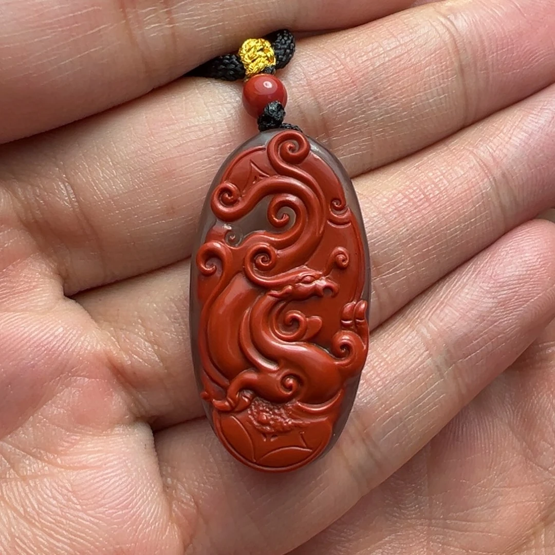 南红玛瑙未镶嵌颈饰