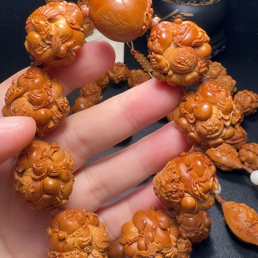 唯***一橄榄核手串/手链财神