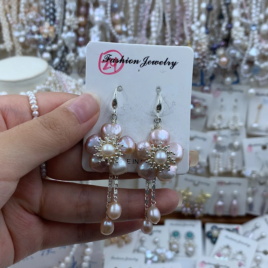 淡水珍珠合金颈饰