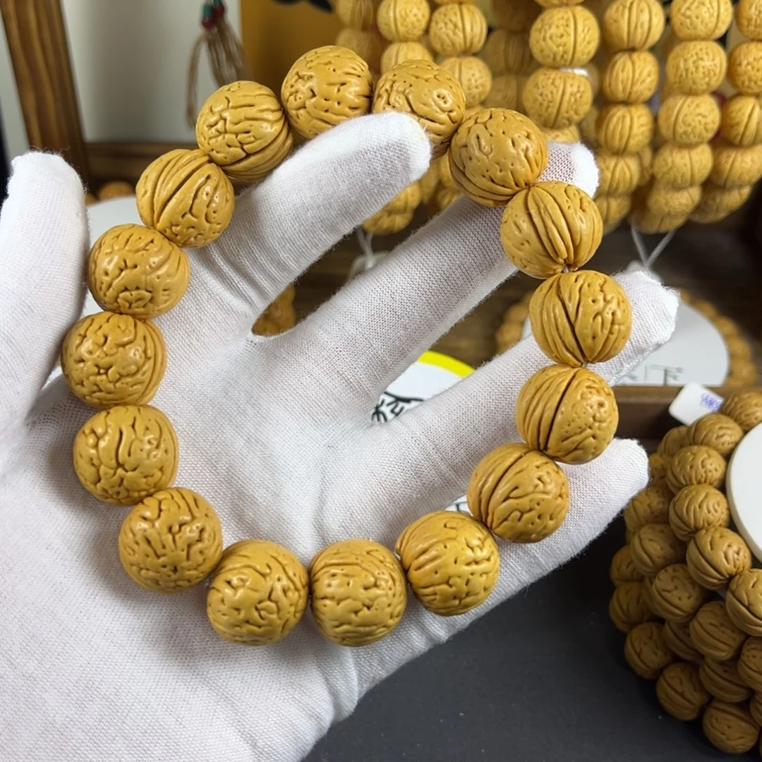 布***哈手串桃核核天下元宝精品桃核