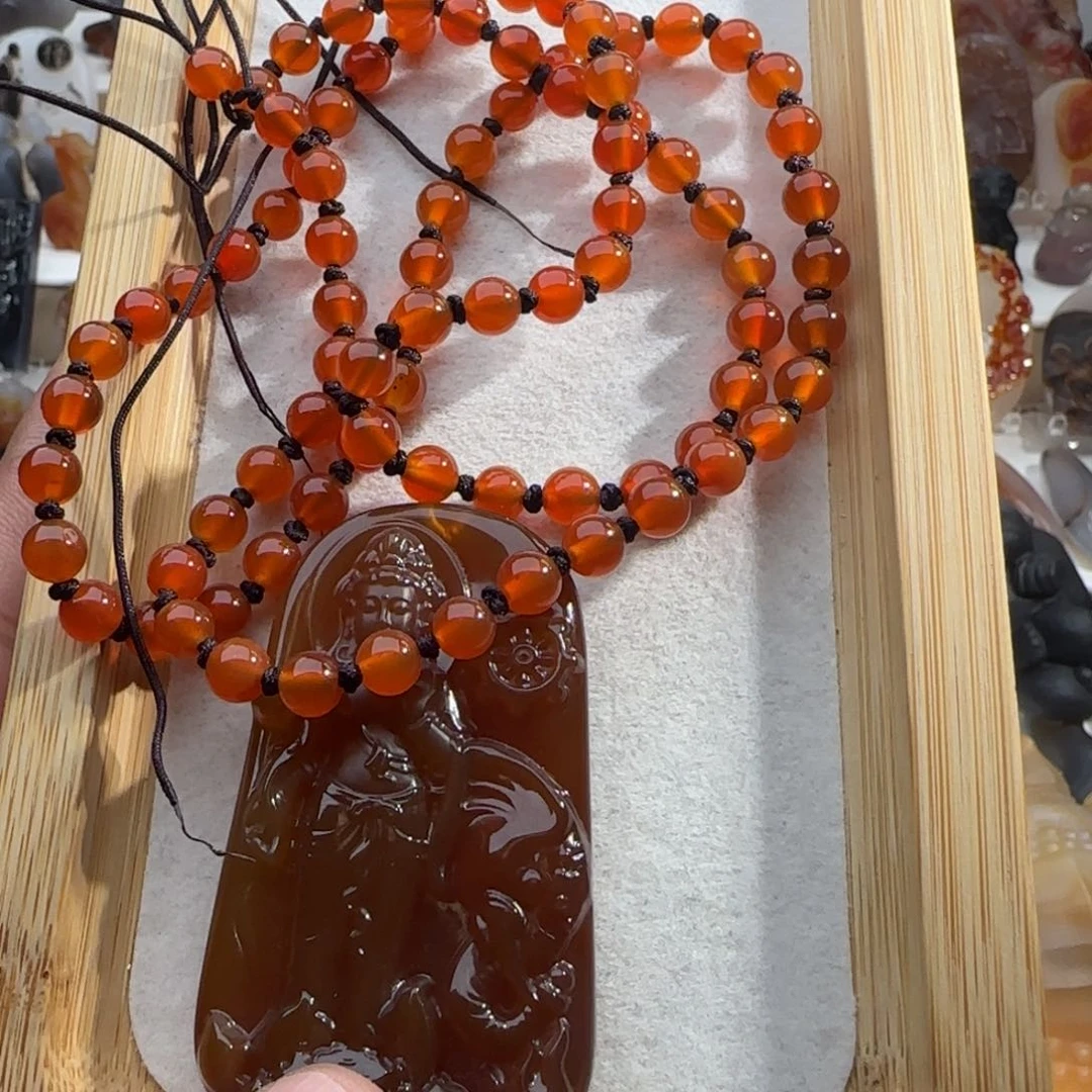 玛瑙/玉髓颈饰未镶嵌@****呦