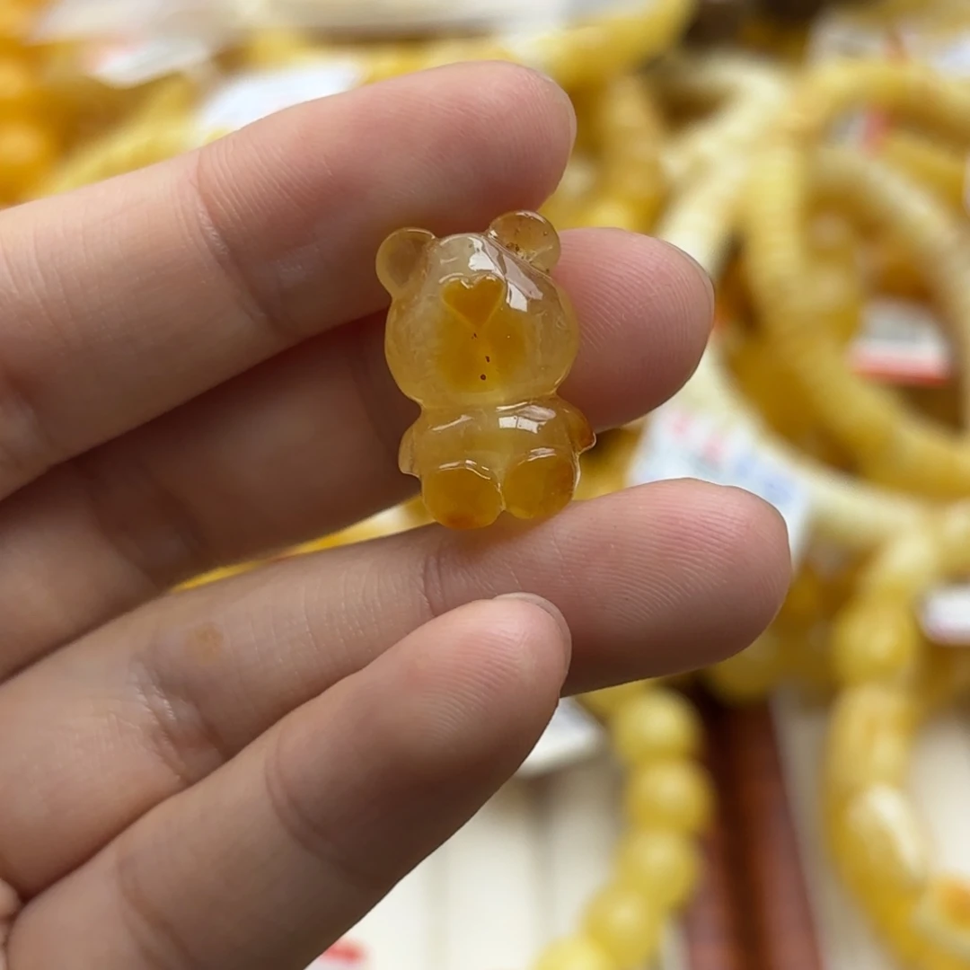 琥珀未镶嵌珠宝奇石