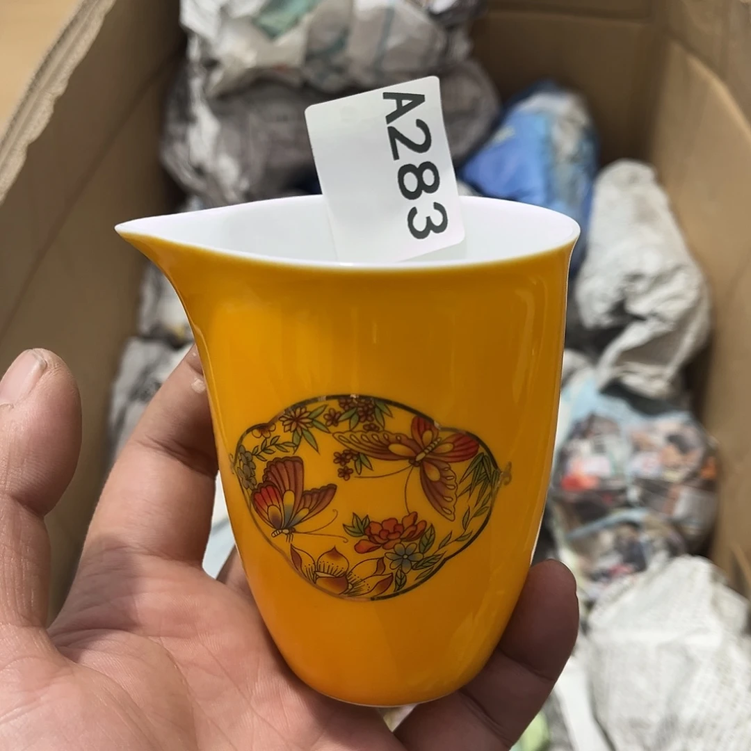 瓷片茶摆件工艺品摆件666