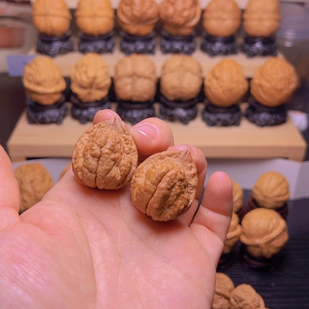 文玩核桃吊坠6w羊头蟾32尺