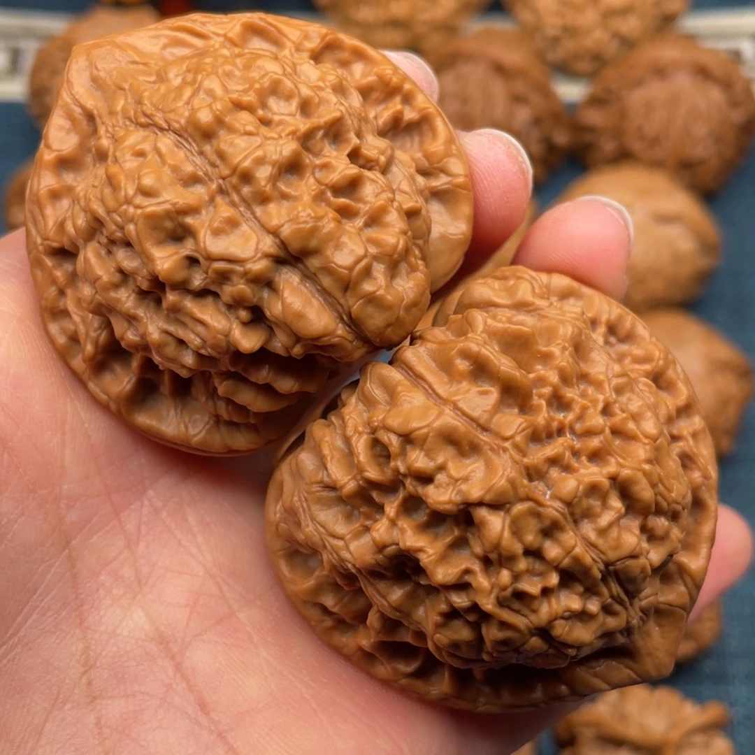 把件文玩核桃47原桩官帽