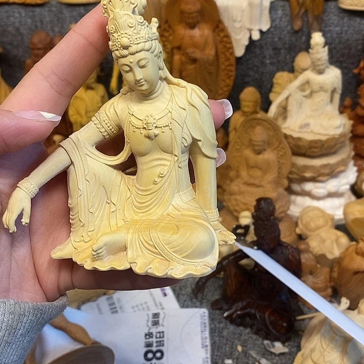 黄杨木黄杨木瑕疵观音