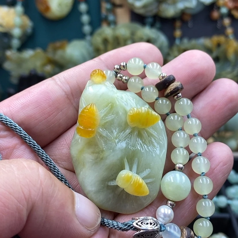 【闪购商品】未镶嵌岫玉吊坠