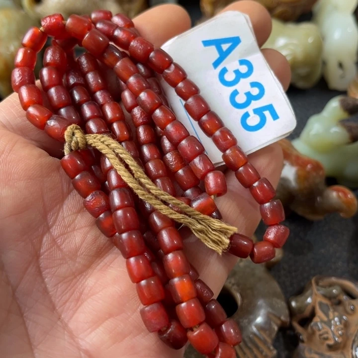 玛瑙/玉髓颈饰合金缘*