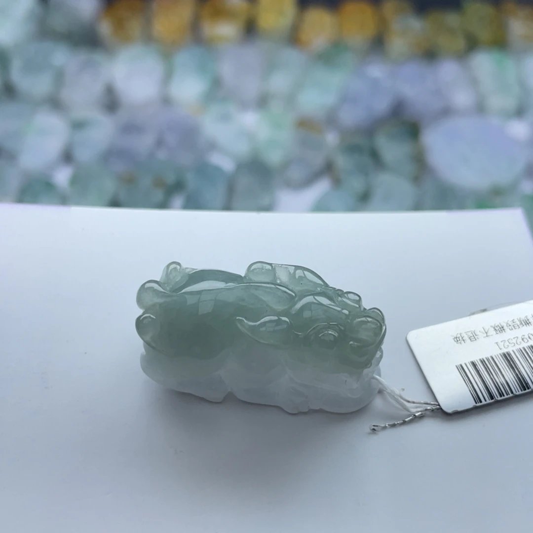 翡翠颈饰未镶嵌貔貅