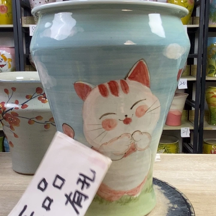 景德镇高温陶瓷花盆