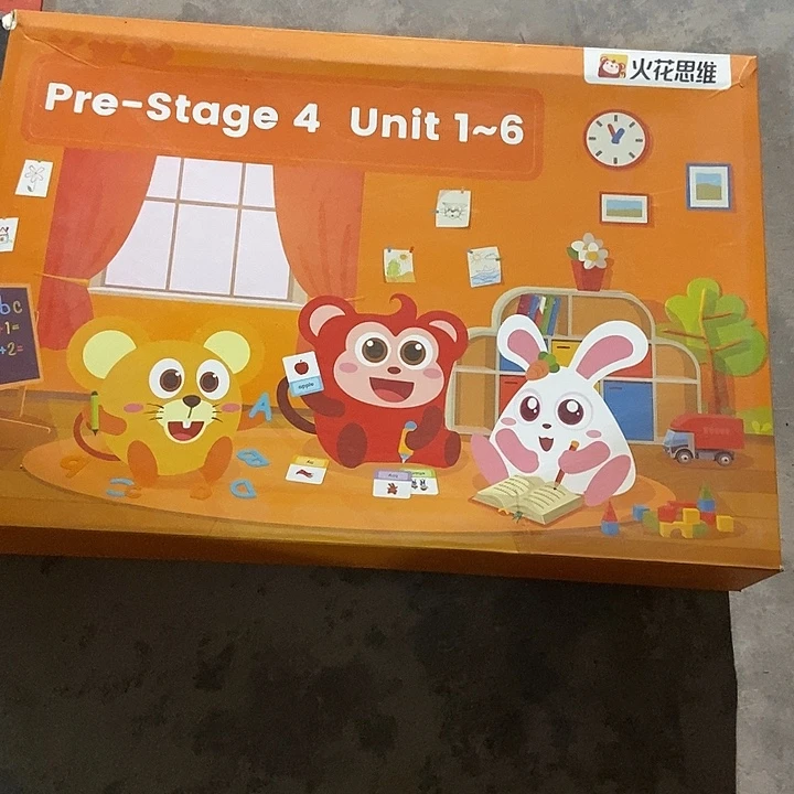 火花思维，英语字母磁贴