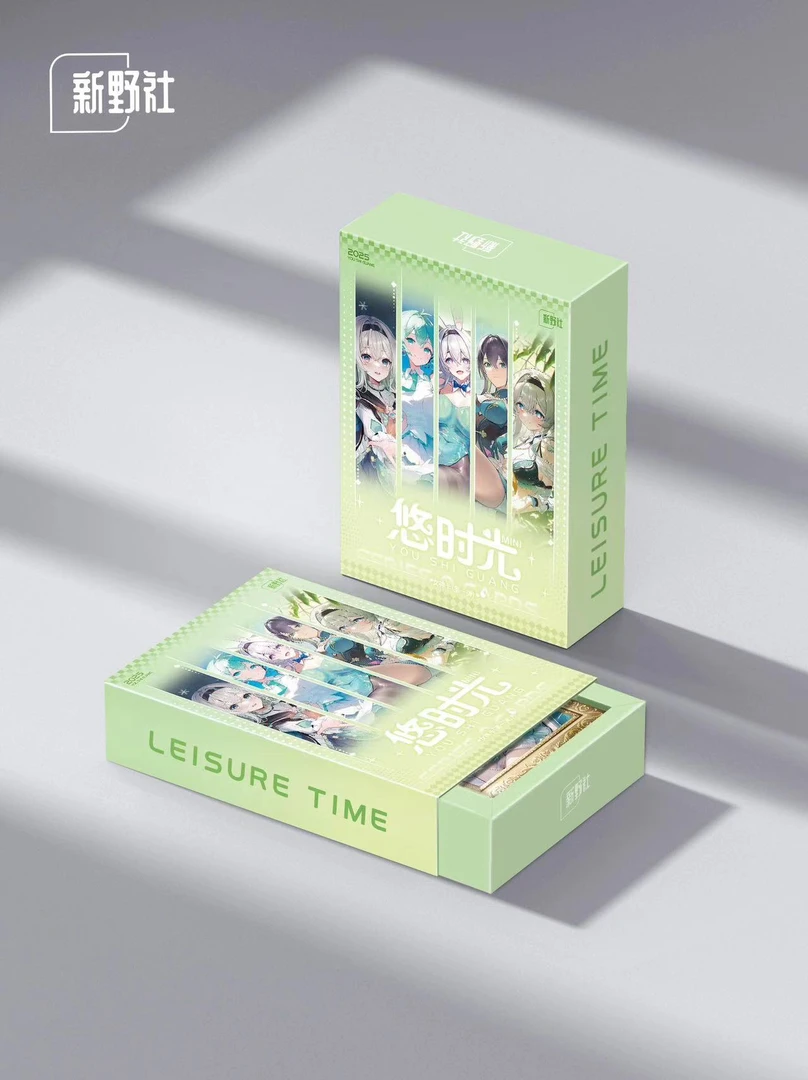 【布蕾拆卡】新野社悠时光第一弹二次元拆卡潮玩集卡收藏卡纸质盲盒