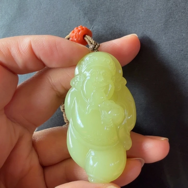 和田玉（黄玉）未镶嵌颈饰