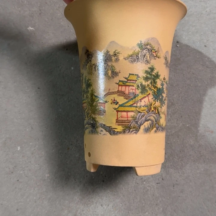 紫砂紫砂花盆破损补发高度22口径17单只