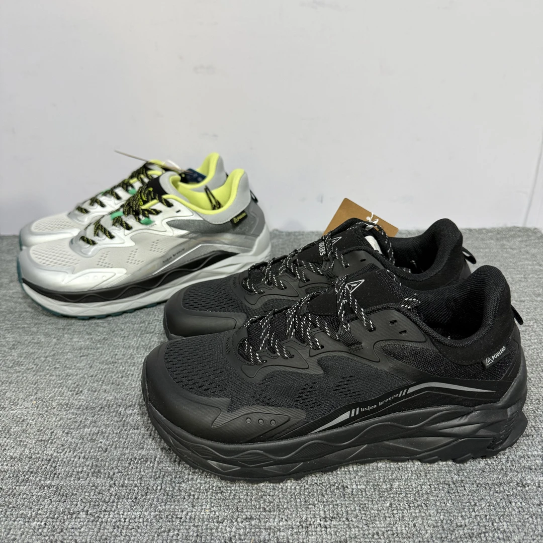 PODLERS玻德利出口欧洲宽楦男士越野跑鞋轻便缓震透气防滑耐磨