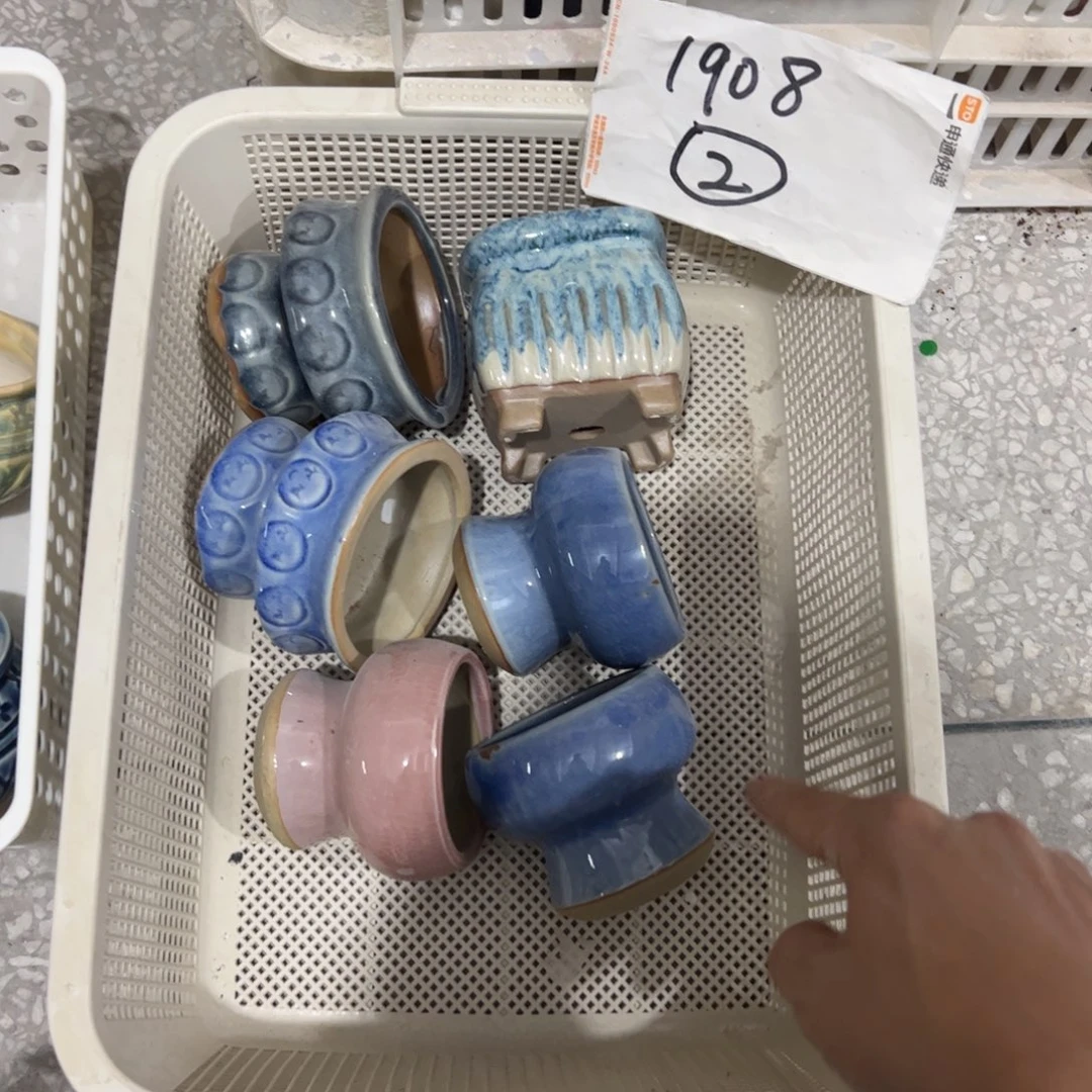 陶瓷陶瓷多肉花盆@@1908