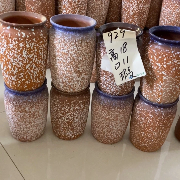 粗陶红陶绿植花盆929