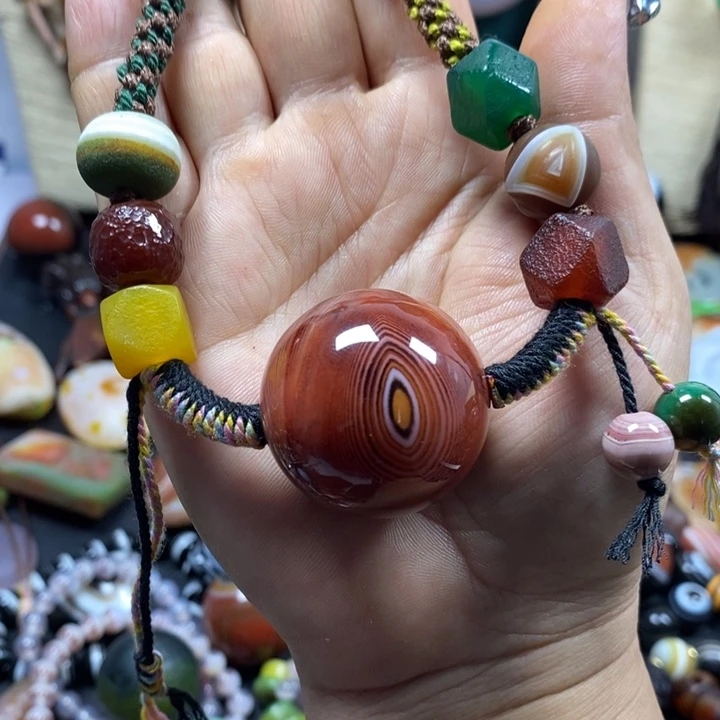 玛瑙/玉髓未镶嵌颈饰