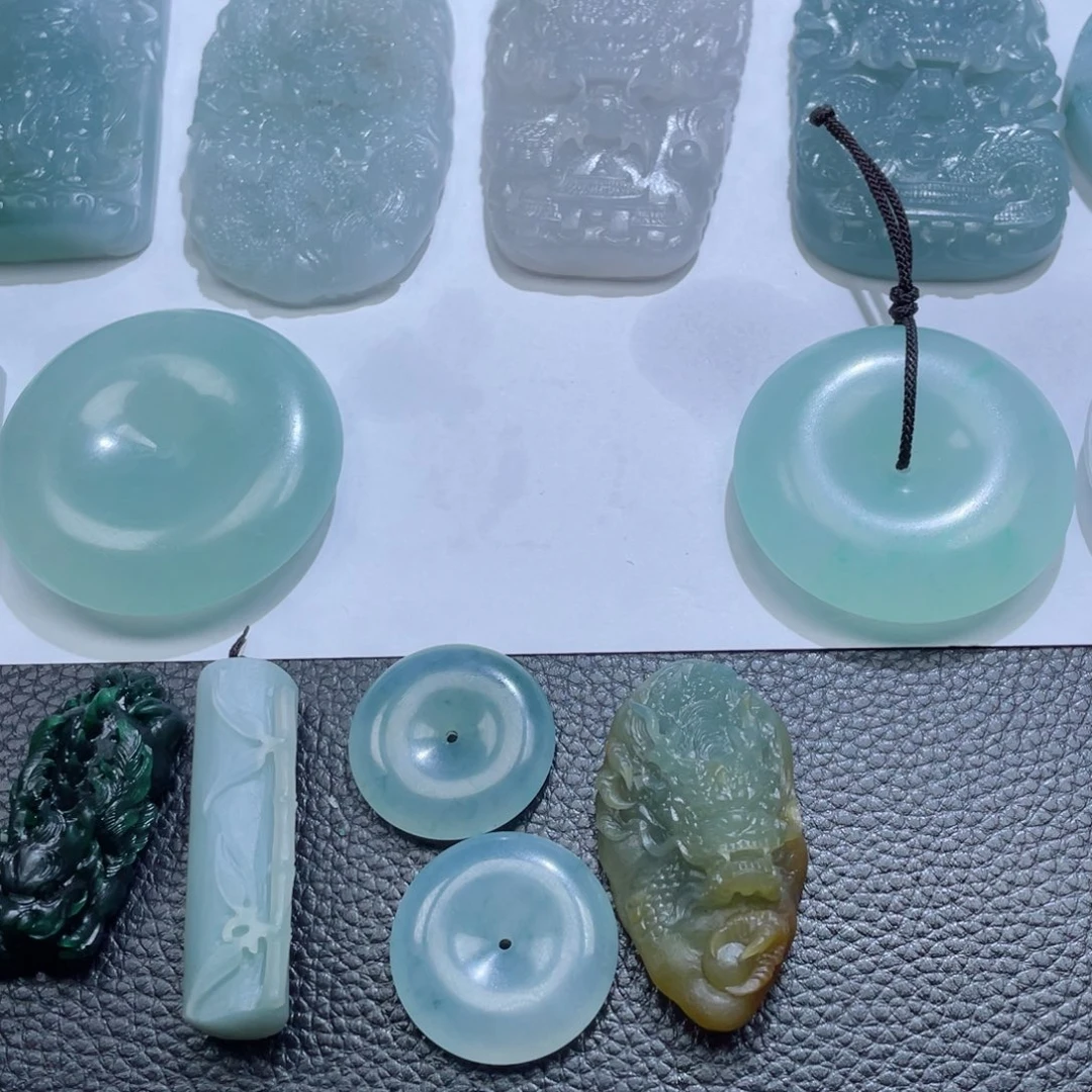 定制翡翠未镶嵌纯天然缅甸翡翠a货