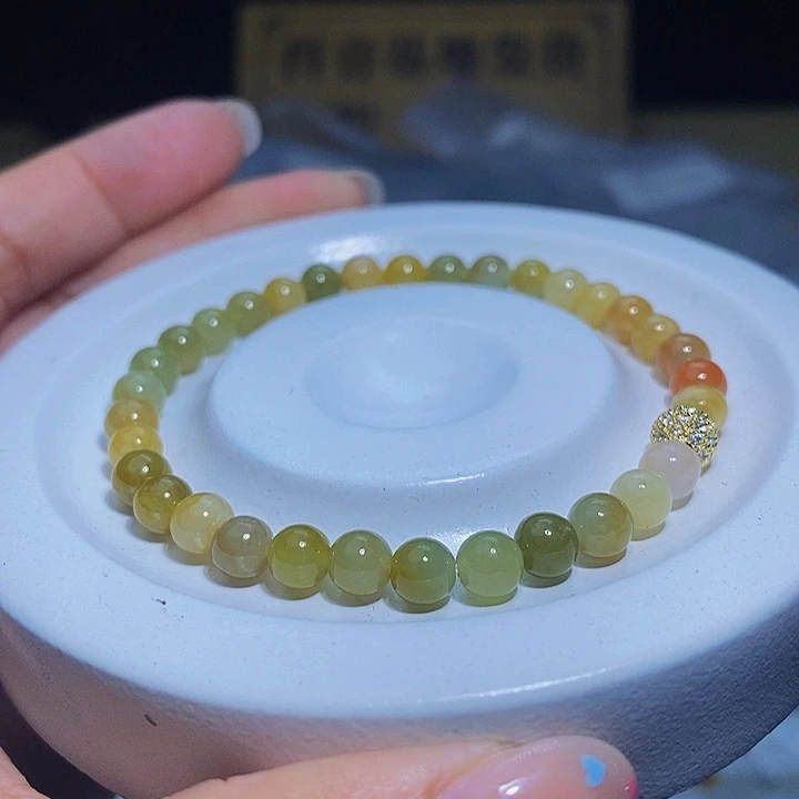 未镶嵌手串翡翠天然缅甸A货翡翠5.4