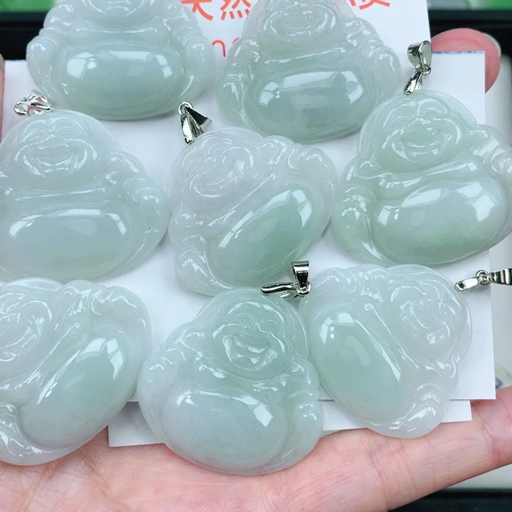 翡翠未镶嵌颈饰多样性发其1