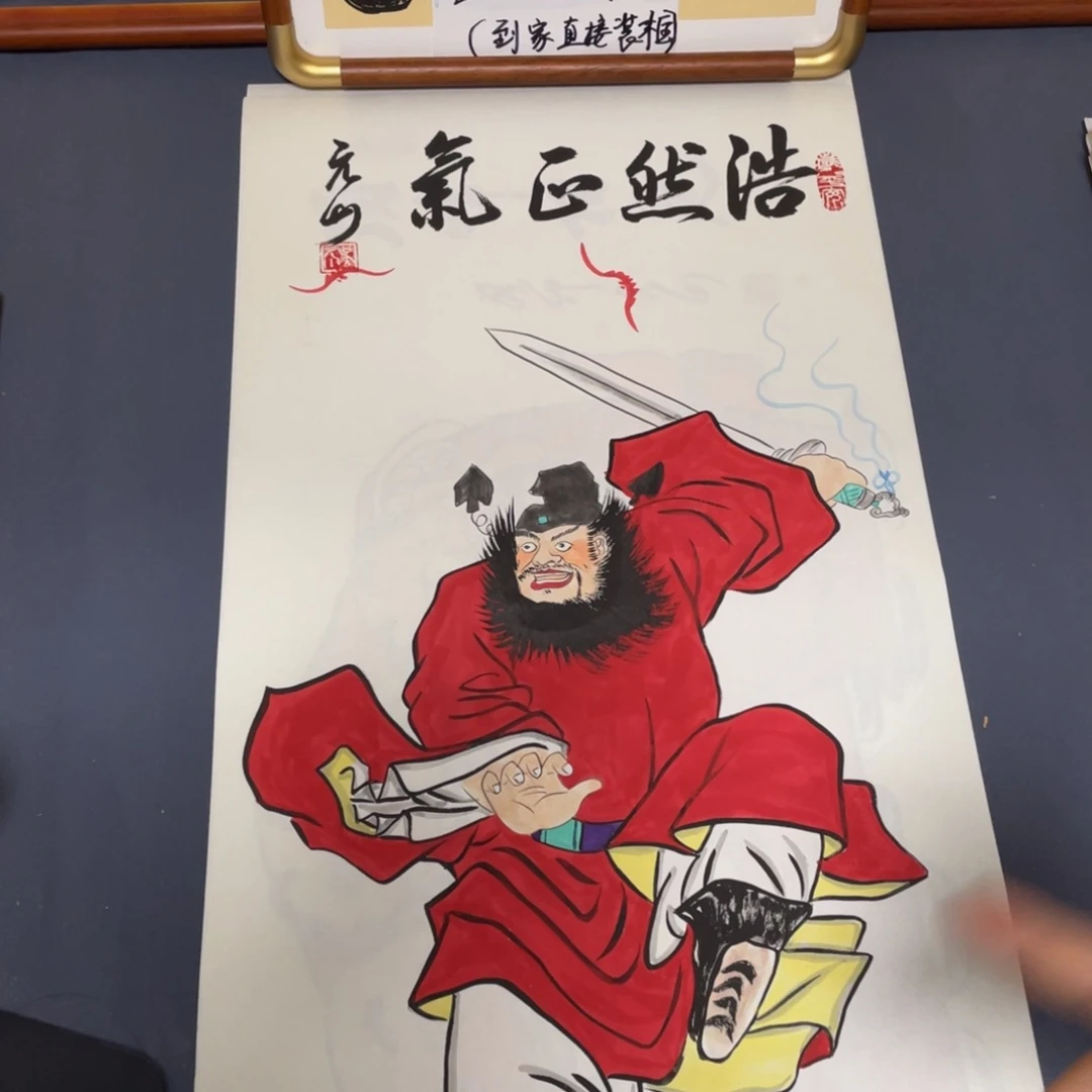 国画禅意画纯手绘作品