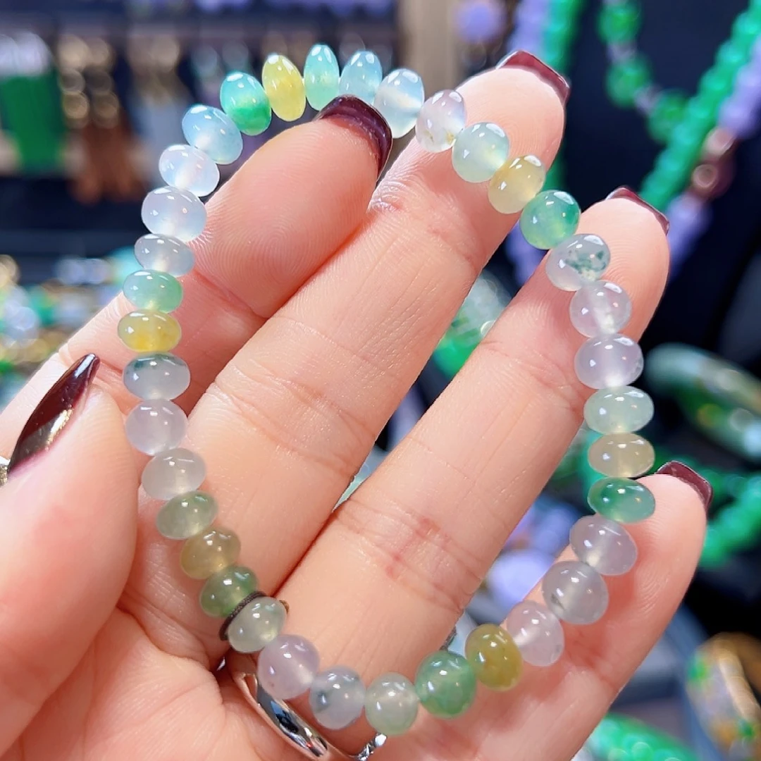 翡翠未镶嵌手链签收后2小时鉴赏期