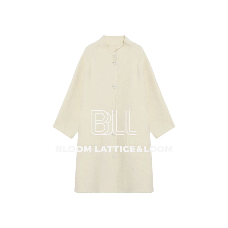 PCNY「新雪初霁」不理理冬季新款小众女装简约气质款大衣