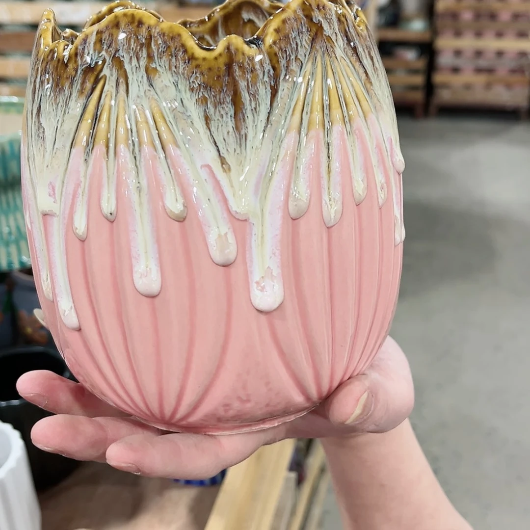 【闪购商品】陶瓷陶瓷多肉植物花盆