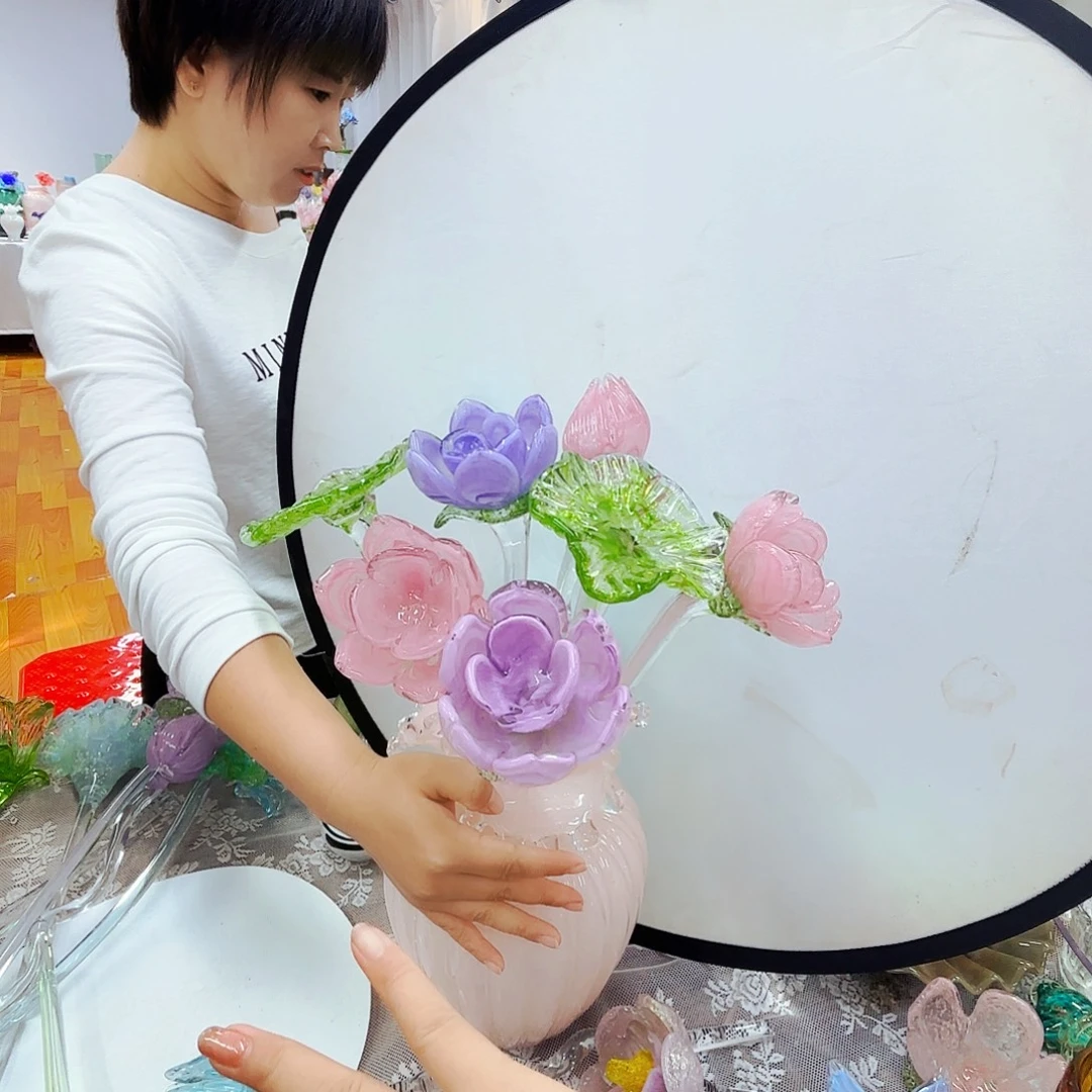 7花不带瓶花瓶花器艺术品