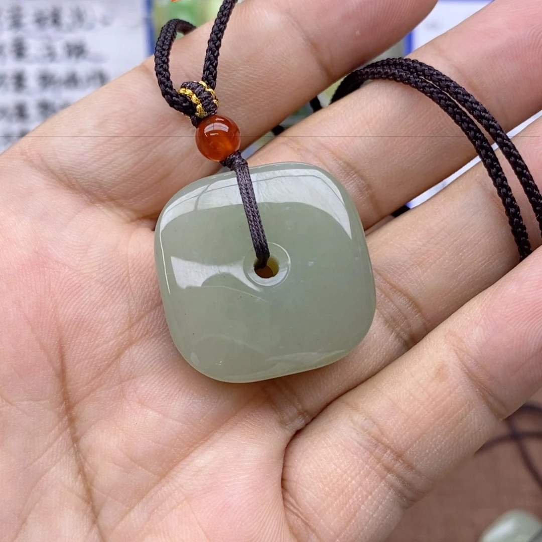 吊坠(不含链)未镶嵌和田玉