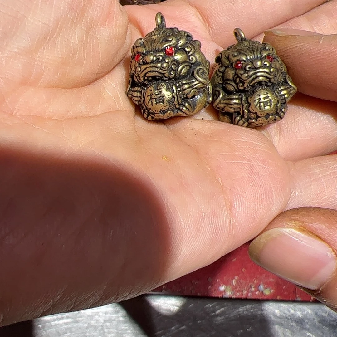 微瑕疵黄铜摆件工艺品