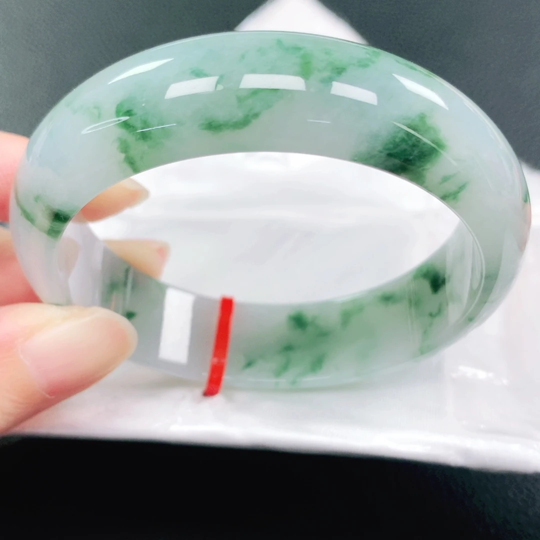 未镶嵌手镯翡翠56圈