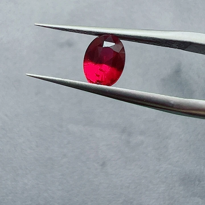 裸石红宝石1.04ct 天然无烧红宝石 鸽血红