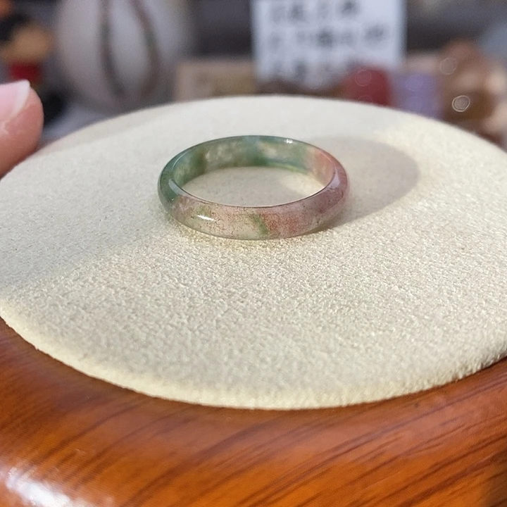 玛瑙/玉髓未镶嵌戒指A 13不退换港23内径20.1