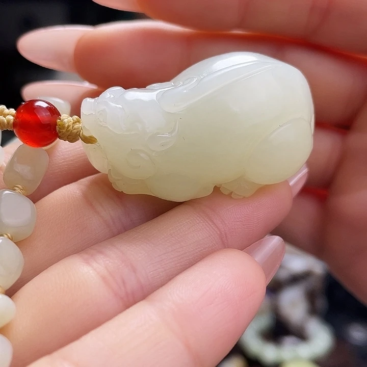 和田玉挂件未镶嵌定制发货