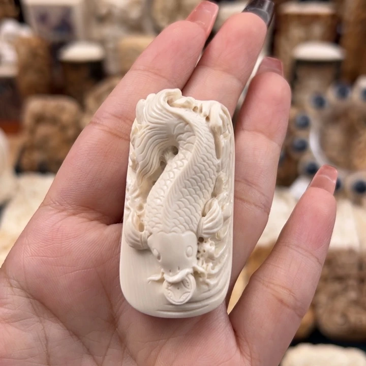 手串/手链/手镯猛犸象牙波*鲤鱼