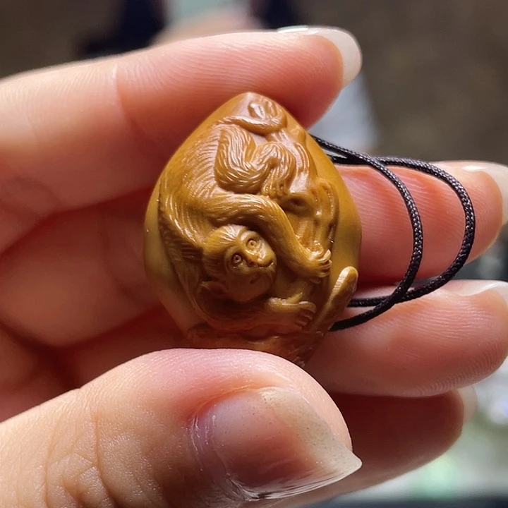 橄榄核吊坠橄榄核