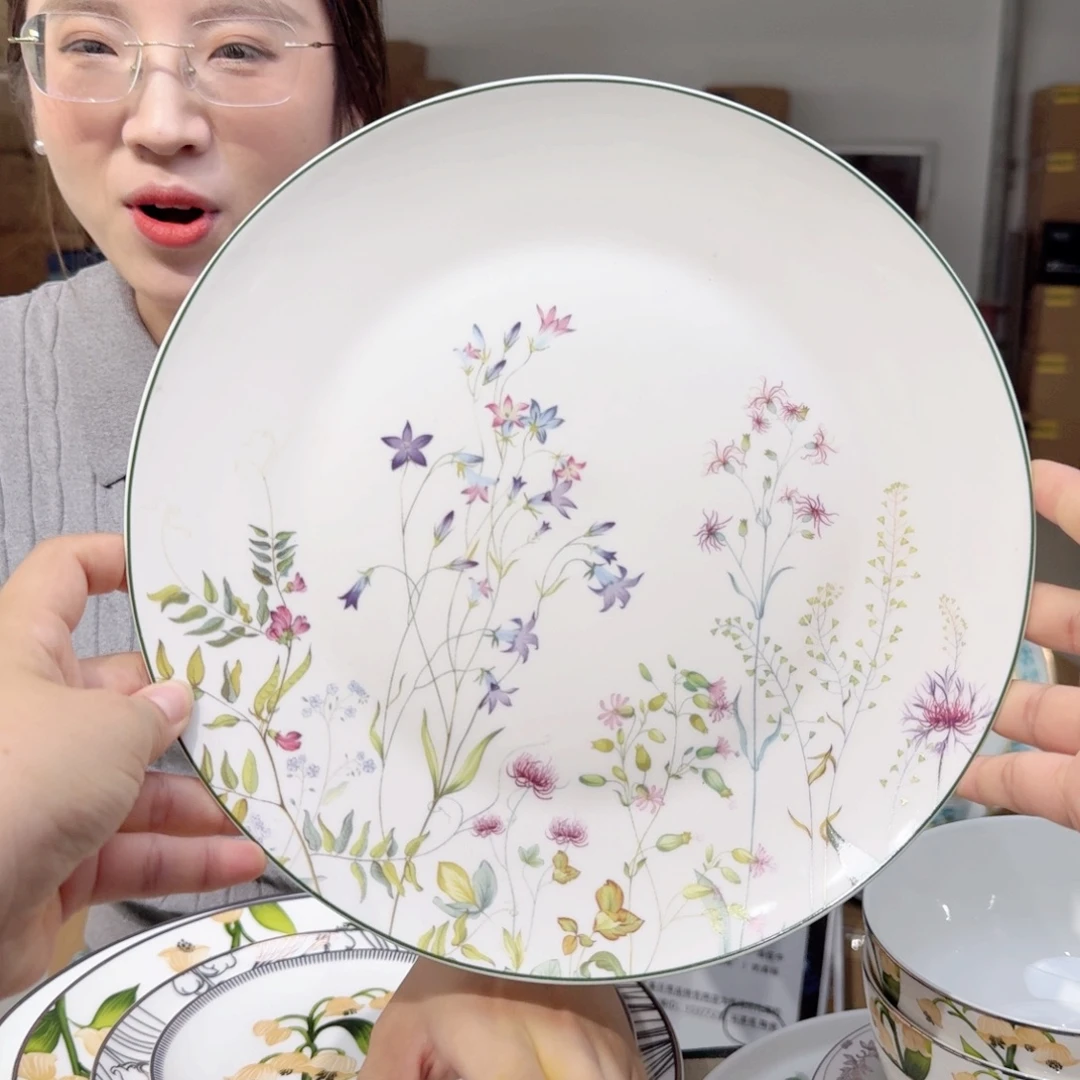 骨瓷10.5英寸平盘27cm一个大盘