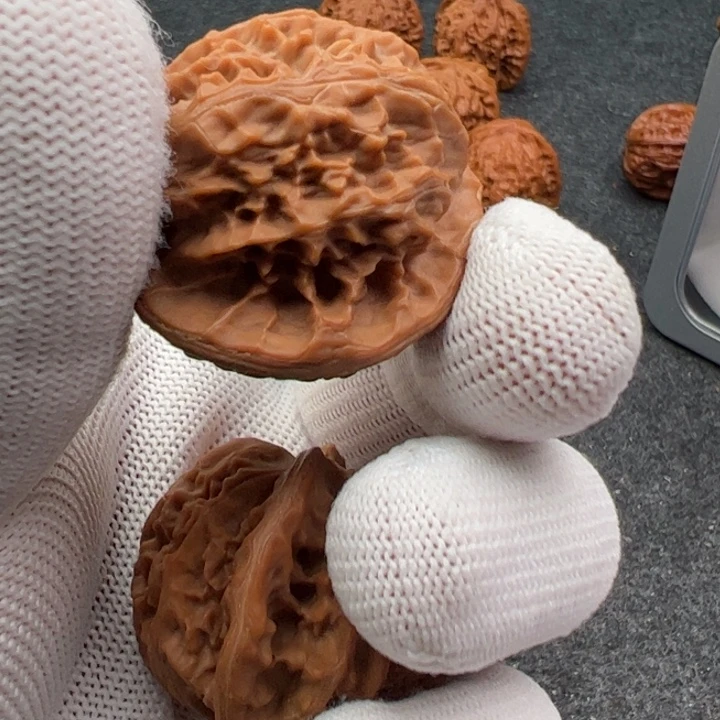 把件文玩核桃原生态宫灯79