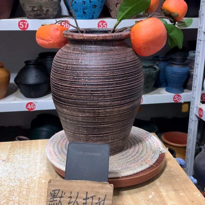 【闪购商品】粗糙盆默认打孔高24口13