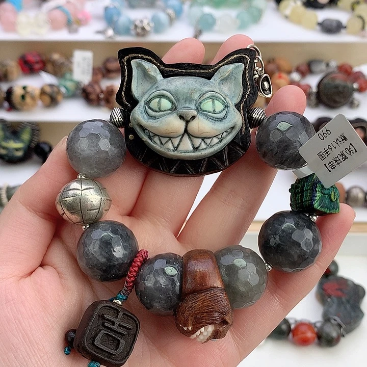 非金属柴郡猫手串